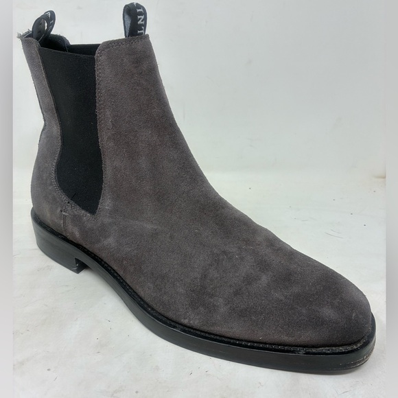 All Saints Eli Gray Suede Chukka Boots - Picture 1 of 9